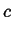 $\displaystyle c$