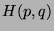 $H(p,q)$