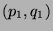$(p_1, q_1)$