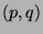 $(p,q)$
