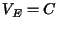 $V_E = C$
