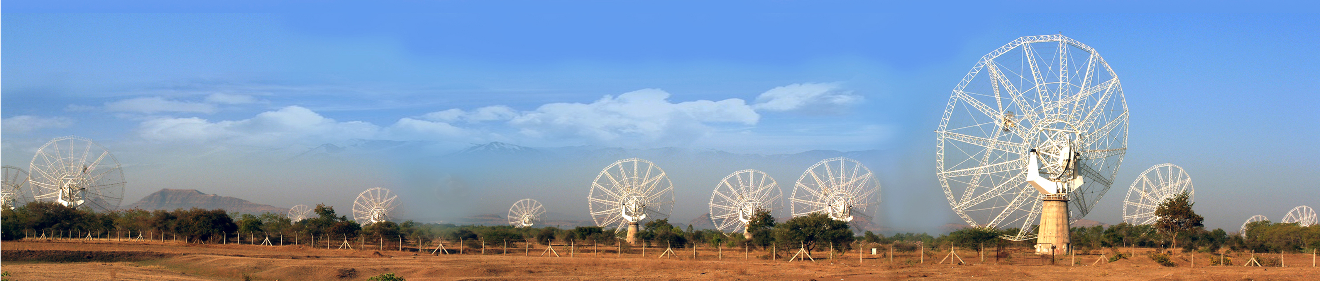 Giant Metrewave Radio Telescope, Khodad, Pune, Maharashtra India