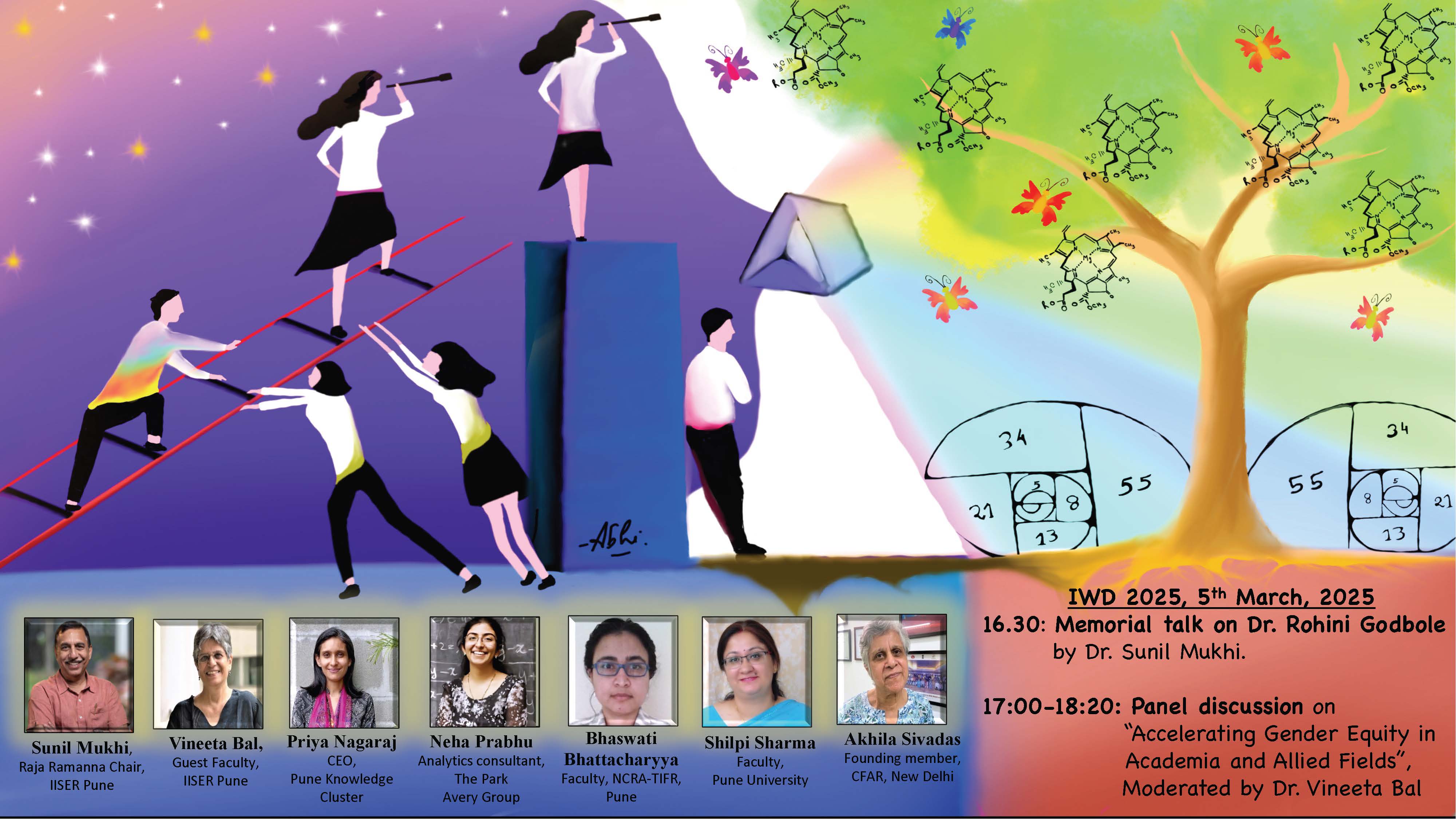 Panel discussion on Accelerating Gender Equity in Academia and Allied Fields